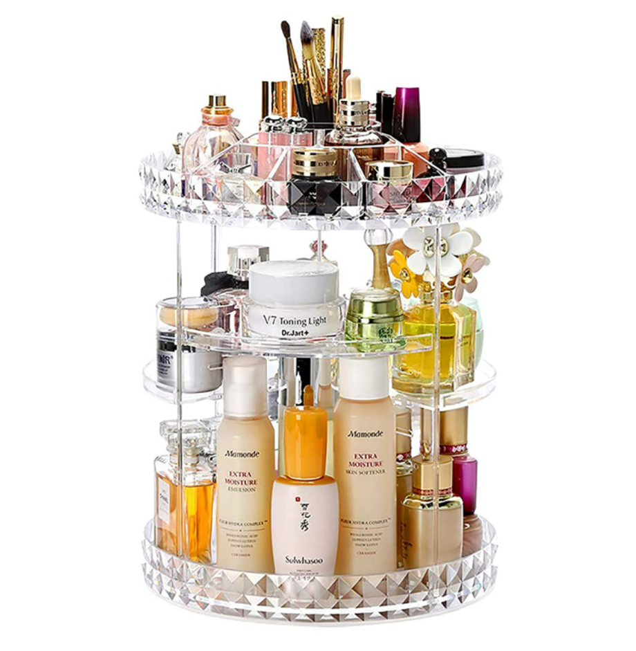 360 Degree Rotating Cosmetics Organiser