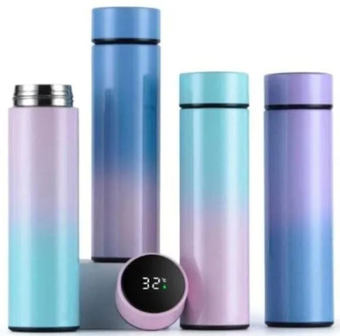 Smart LED Temperature Thermos Bottle (500ml) - Alt View