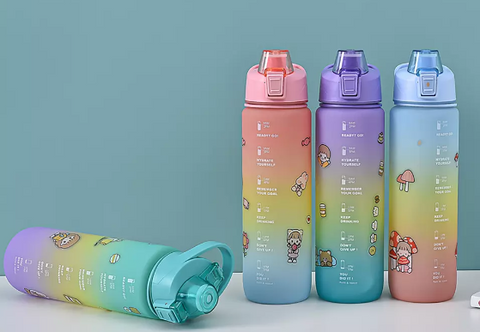 Motivational Sports Water Bottle (1L)