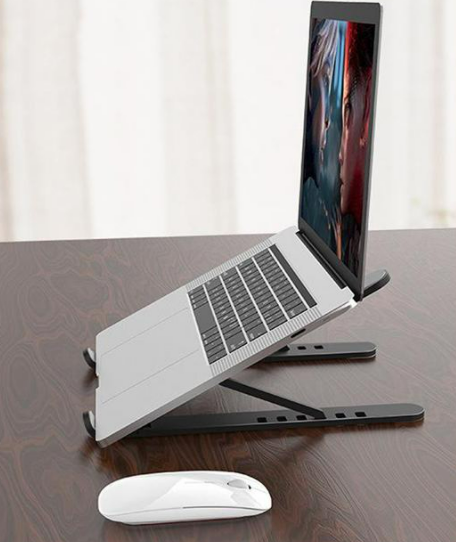 Foldable Plastic Laptop Stand