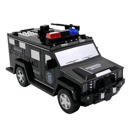 Police truck money safe