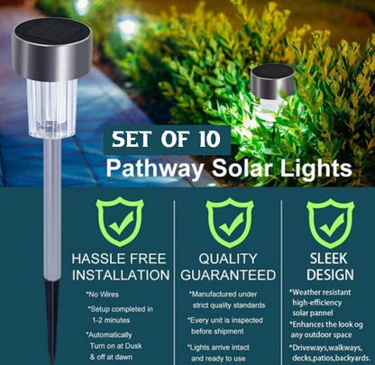 LED Solar Lamp (10 pcs)