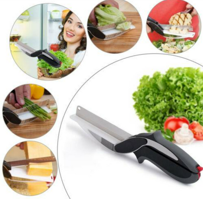 Clever Cutter Stainless Steel Vegetable Scissor