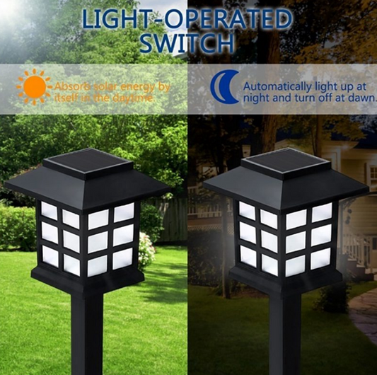 Solar Light Pathway Lights (6 pcs)