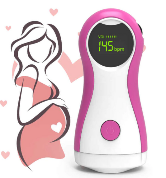 Fetal Doppler Monitor with LCD Display