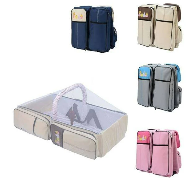 Multifunctional Baby Travel Bed and Bag