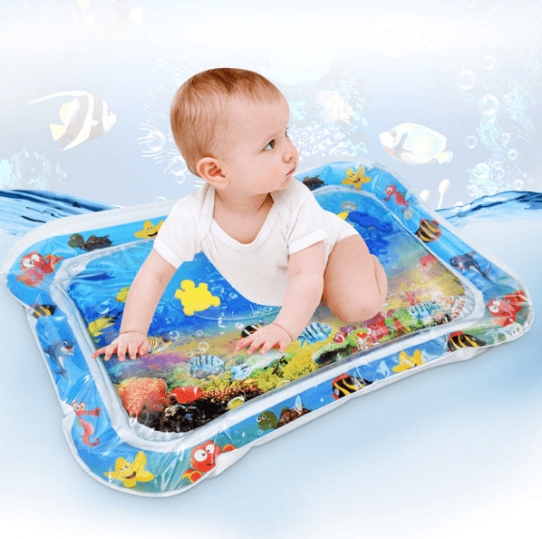 Rectangular Tummy Time Inflatable Water Play Mat