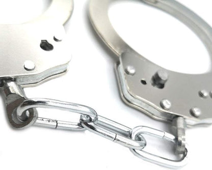 Metal Handcuffs With Key