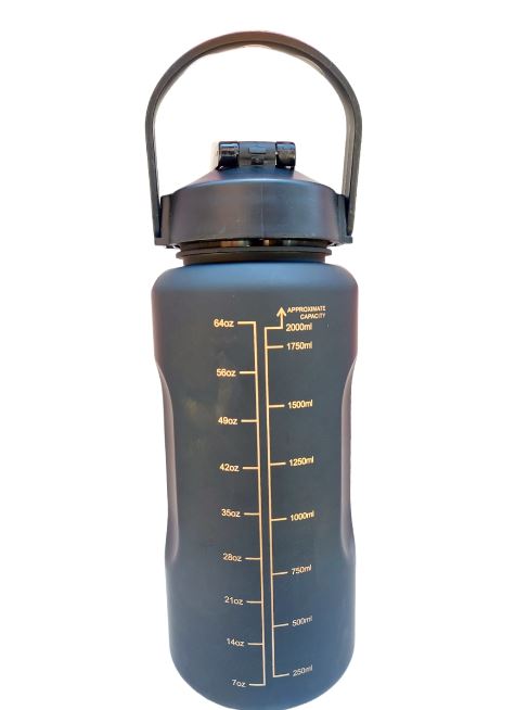 Motivational Bottle (2L)(Black)