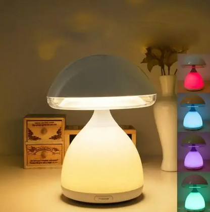 Rechargeable Colourful Eye Mushroom Lamp (17cm)