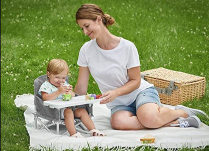 Children Camp Chair With Detachable Eating Tray