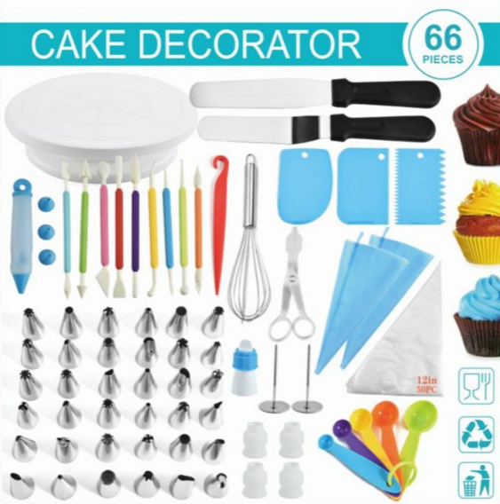 Cake Decorator (66 pcs)