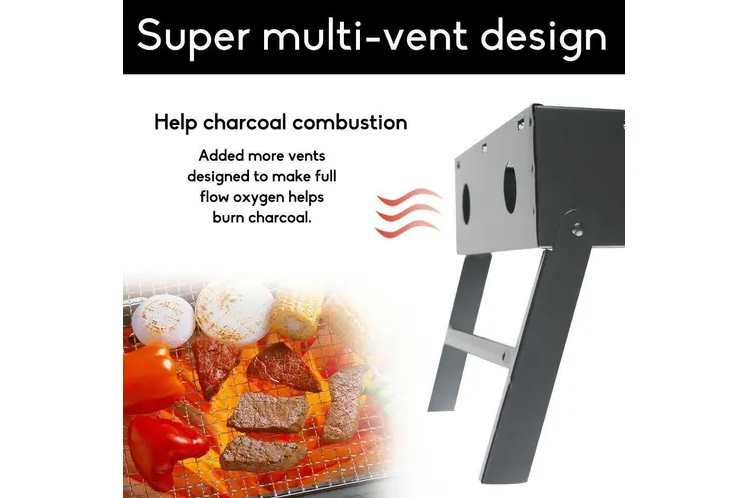 Foldable Camping Barbeque Grill