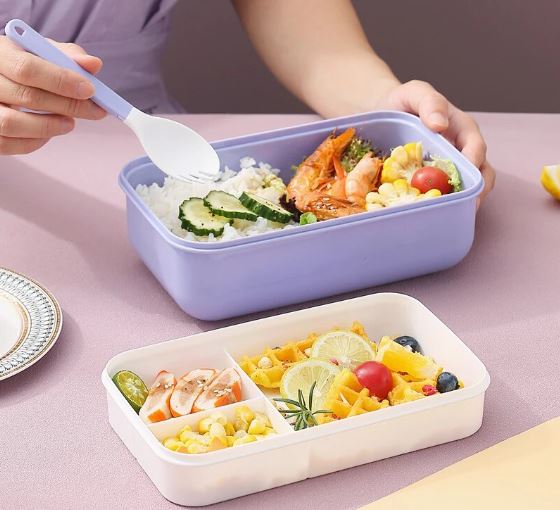 Microwaveable Lunch Box (Double Layer)