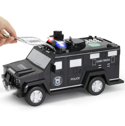 Police truck money safe