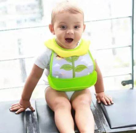 Flower Baby Bib - DMC Wholesale