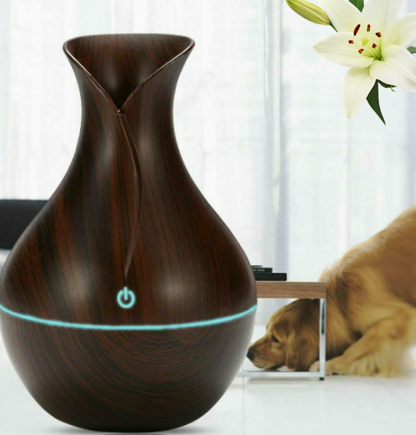 Mini Vase Ultrasonic Aroma Humidifier (150ml)