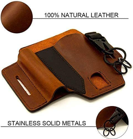 Multifunctional Leather Pocket Organiser