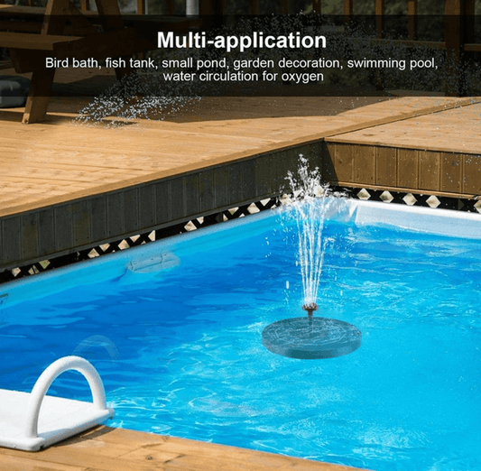 Solar Powered Fountain Pond Pump - DMC Wholesale