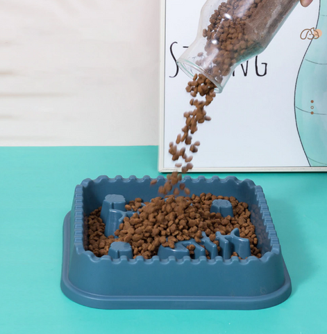 Slow Feeding Pet Bowl