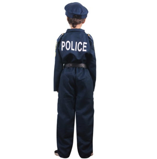 Police Men Costume For Children