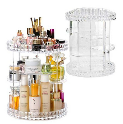 360 Degree Rotating Cosmetics Organiser