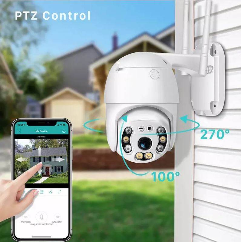 WIFI Outdoor Security Camera (V380 Pro App) - DMC Wholesale