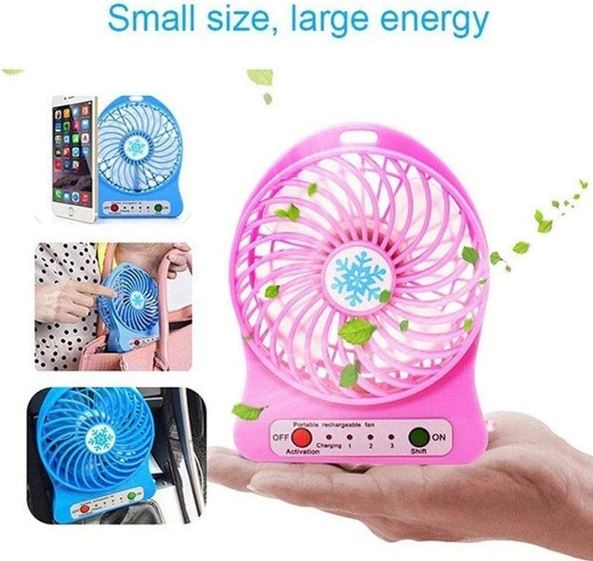 Mini Air Conditioner Table Fan