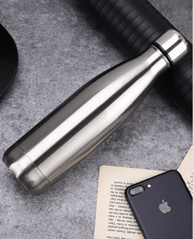 Double Wall Vacuum Insulated  Stainless Steel Bottle (500ml)