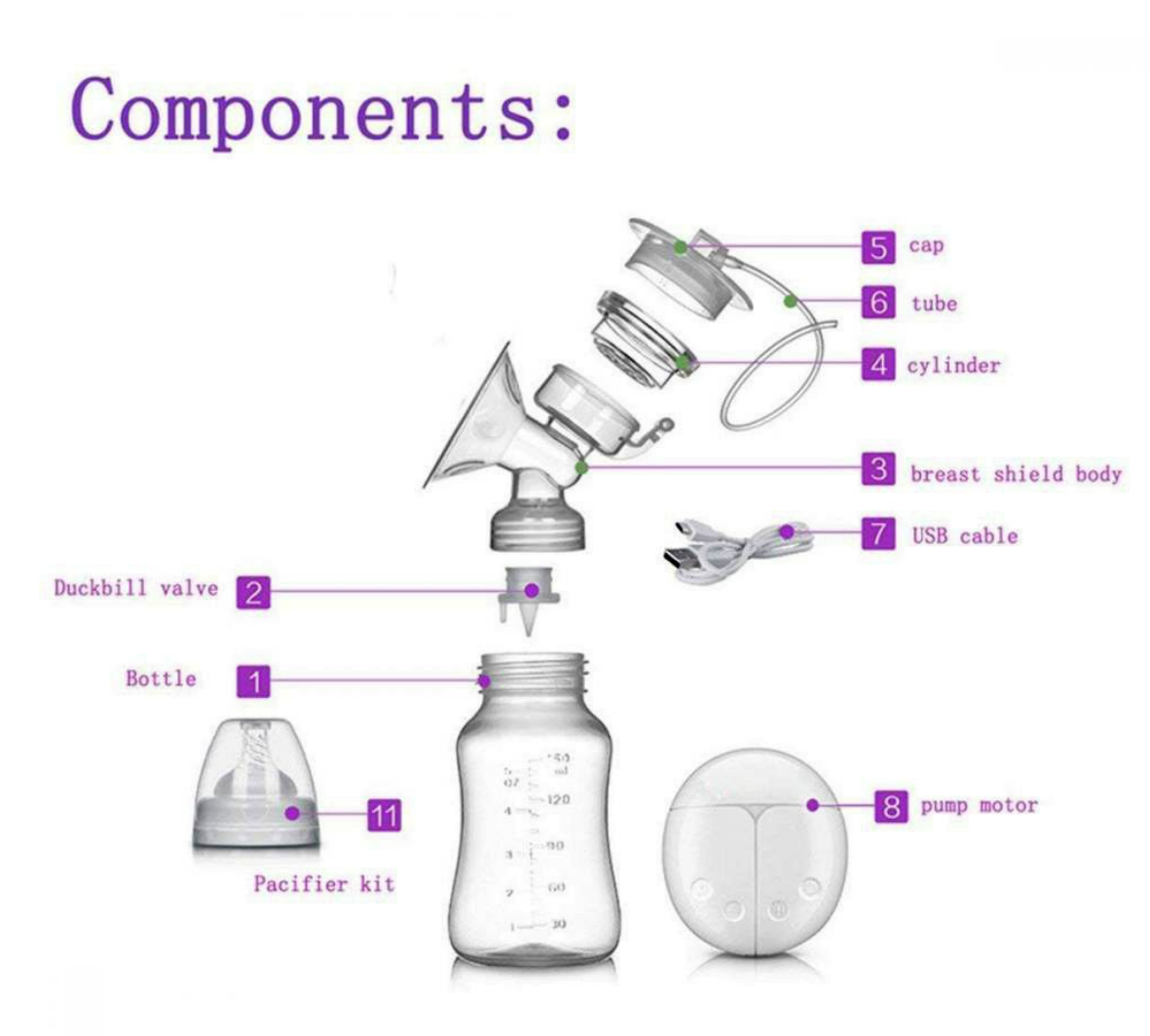 Electric USB Breast Pump