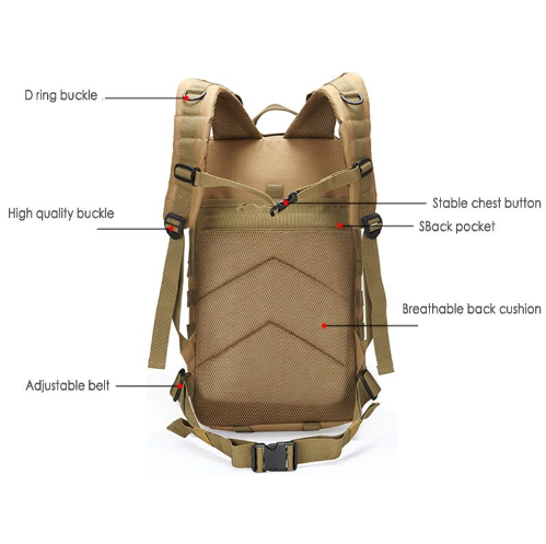 Outdoor Military Attack Tactical Backpack