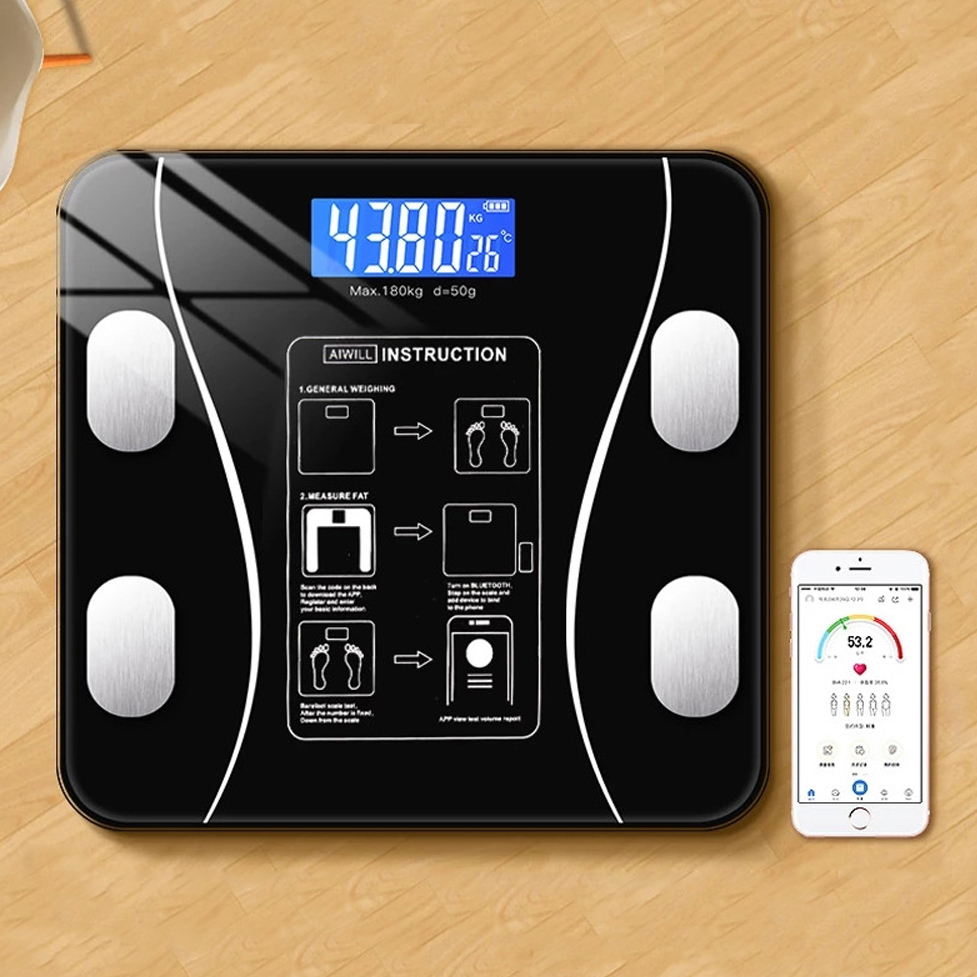 Battery Operated Smart Wireless Body Scale