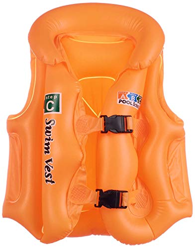 Inflatable Plastic Life Jacket Swim Vest