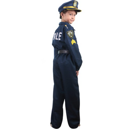 Police Men Costume For Children