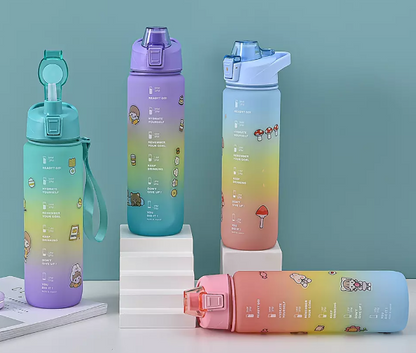 Motivational Sports Water Bottle (1L)