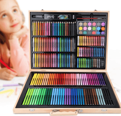 Art Set in Wooden Casing (180 pcs) - DMC Wholesale