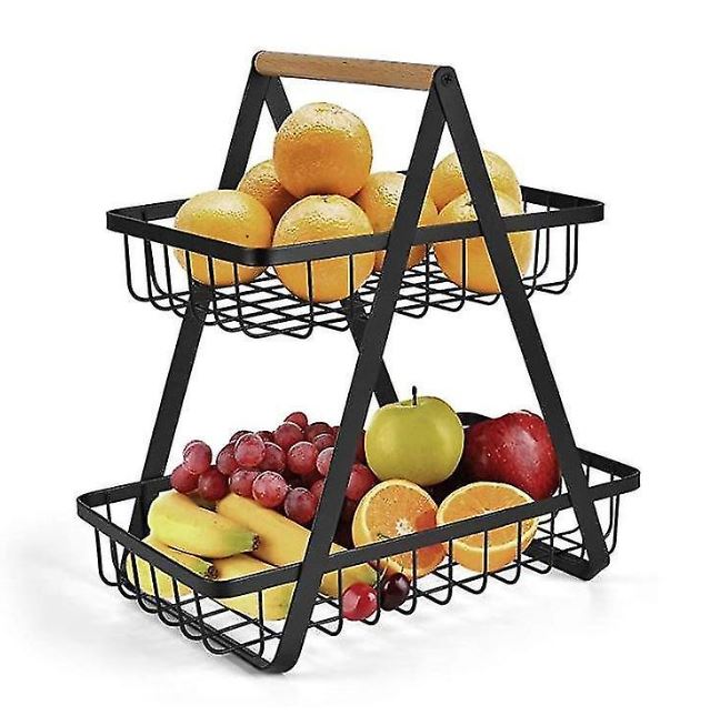 Metal Stack Rack (2 Tier)