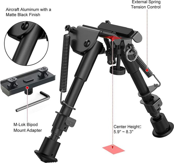 Tactical Rifle Bipod