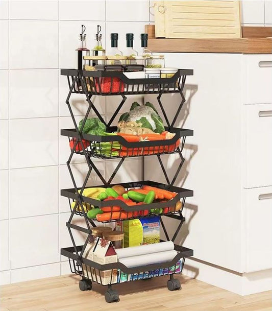 Kitchen Storage Collapsible Basket (5 Tier)