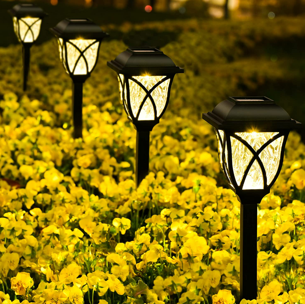 Outdoor Solar Garden Lights (6 pcs)