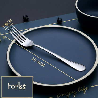 Stainless Steel Dinner Fork Set (6 pcs)