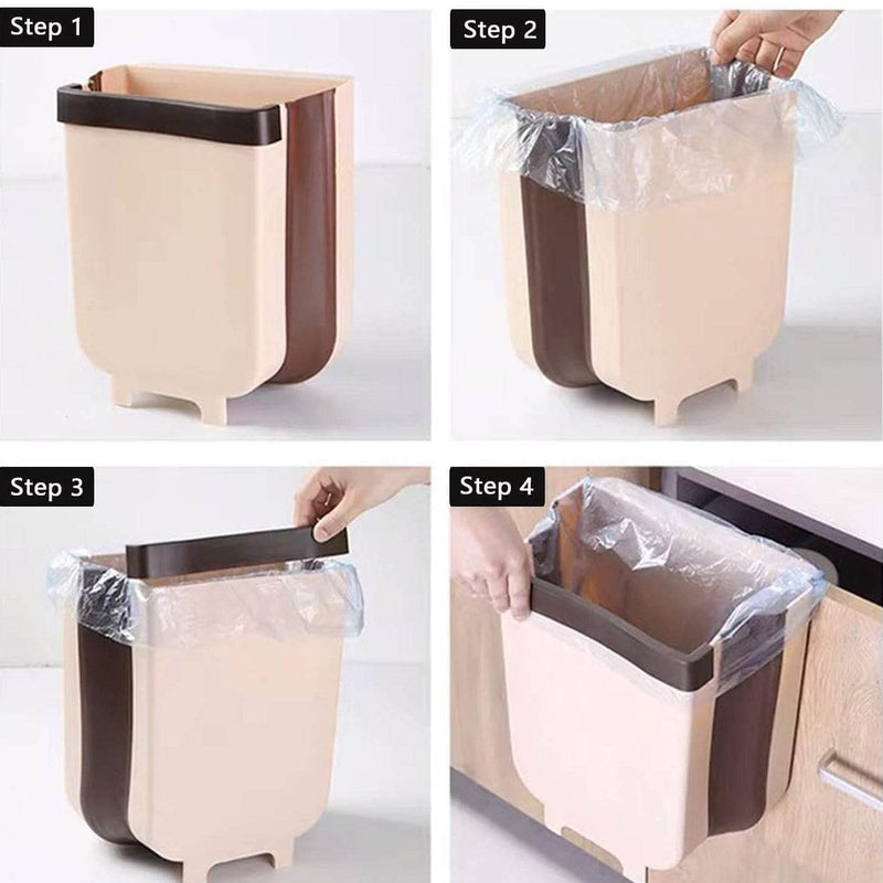 Large Foldable Multipurpose Hanging Trash Can