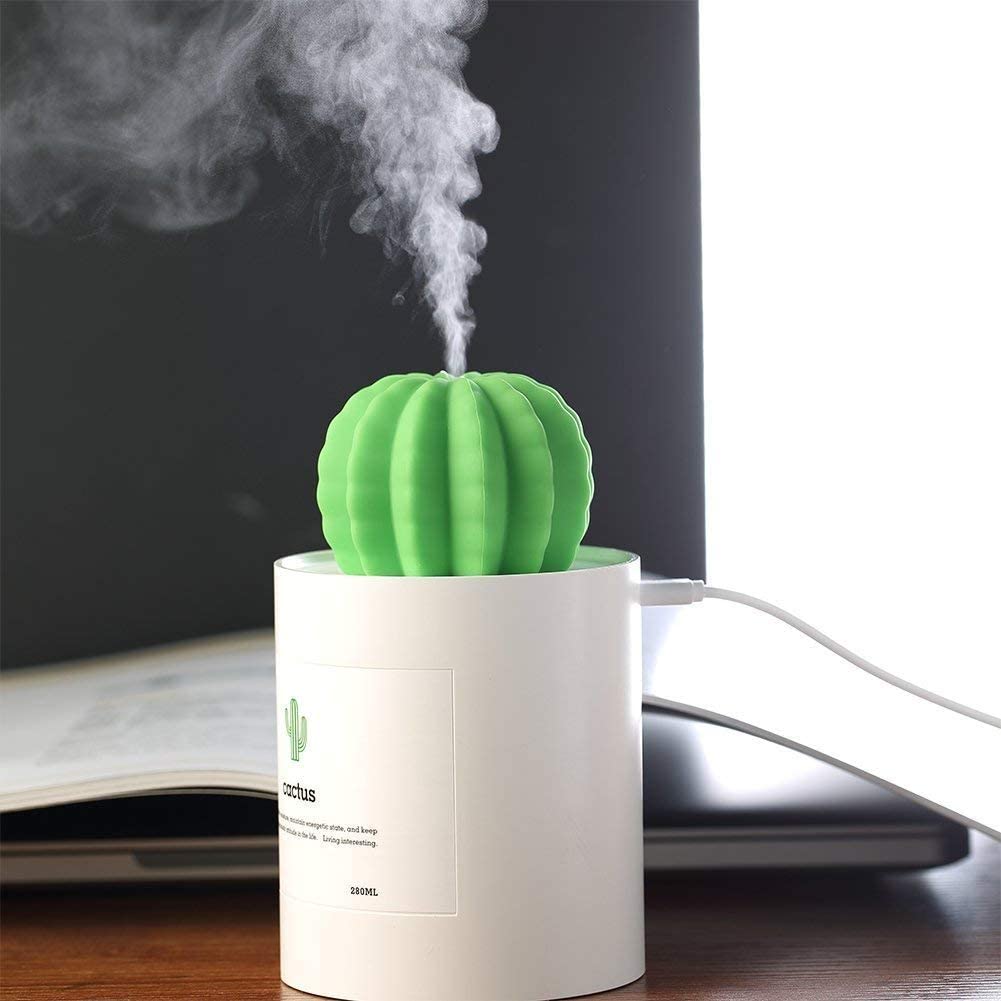 USB Cactus Humidifier (280ml)