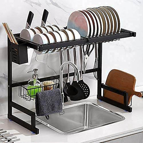 Space Saving Dish Draining Rack (85cm)