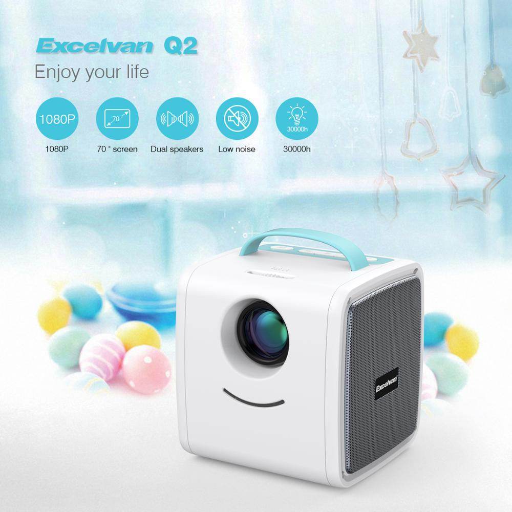 Projector Q2 Mini Portable Projector (Q2) – DMC Wholesale