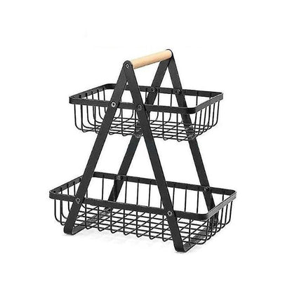 Metal Stack Rack (2 Tier)