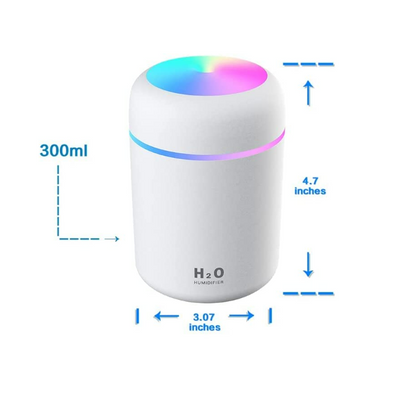 Colorful Cool Mini Humidifier (300ml)