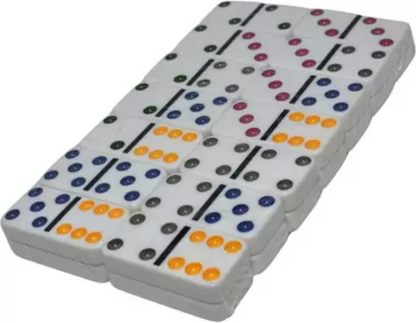 Professional Dominoes Set in Metal Tin