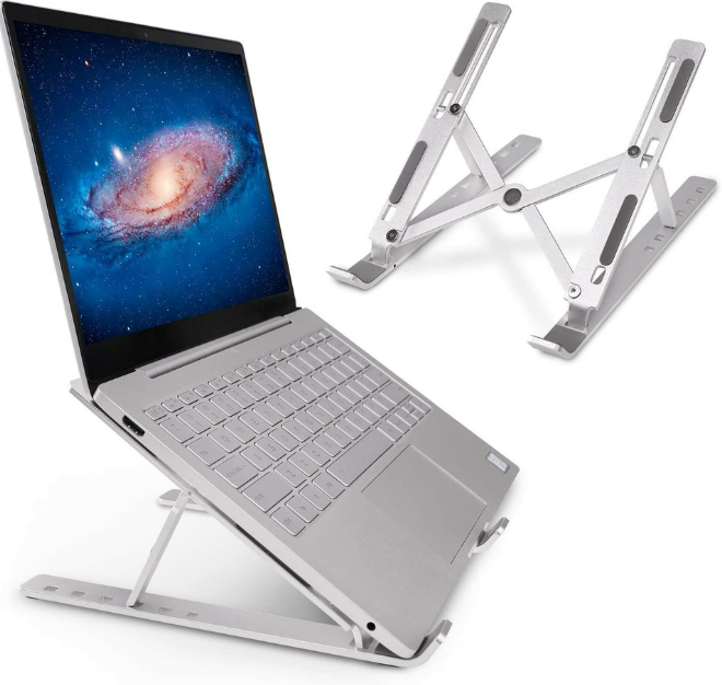 Adjustable Aluminium Foldable Notebook Stand