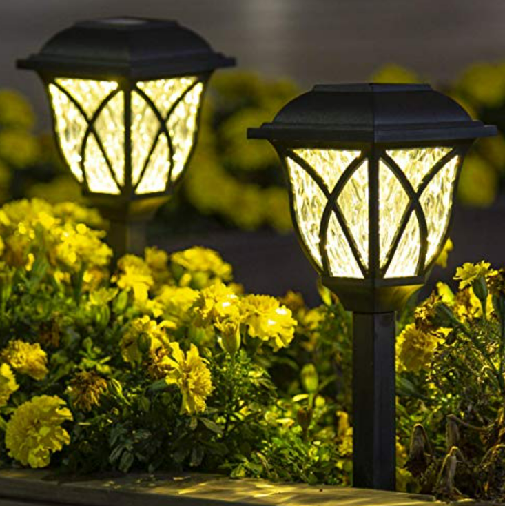 Outdoor Solar Garden Lights (6 pcs)